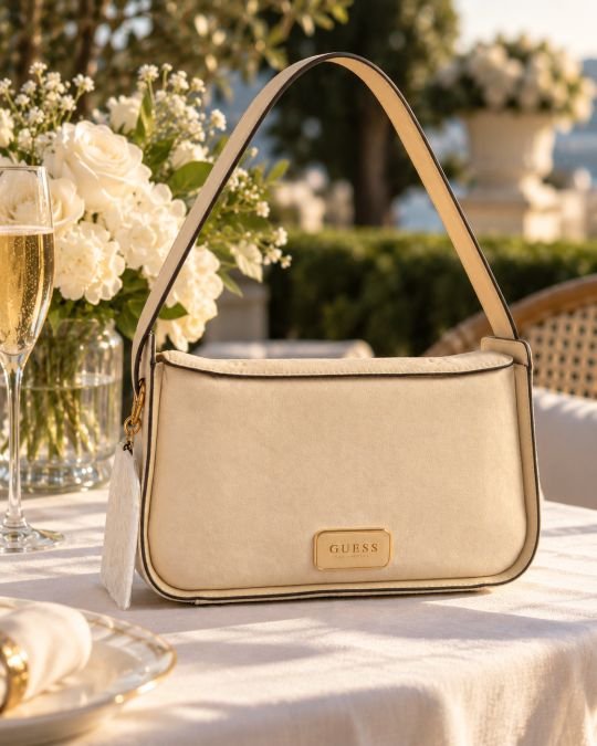 Cartera Guess Marfil Shoulder Bag